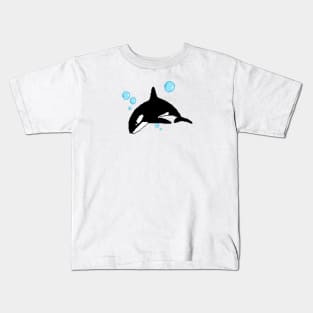 Pixelart Orca Kids T-Shirt